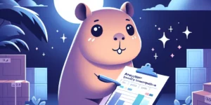 Power BIで倉庫別在庫回転率を分析する方法 在庫回転率 Power BI 可愛いカワウソのイラスト 夢占い