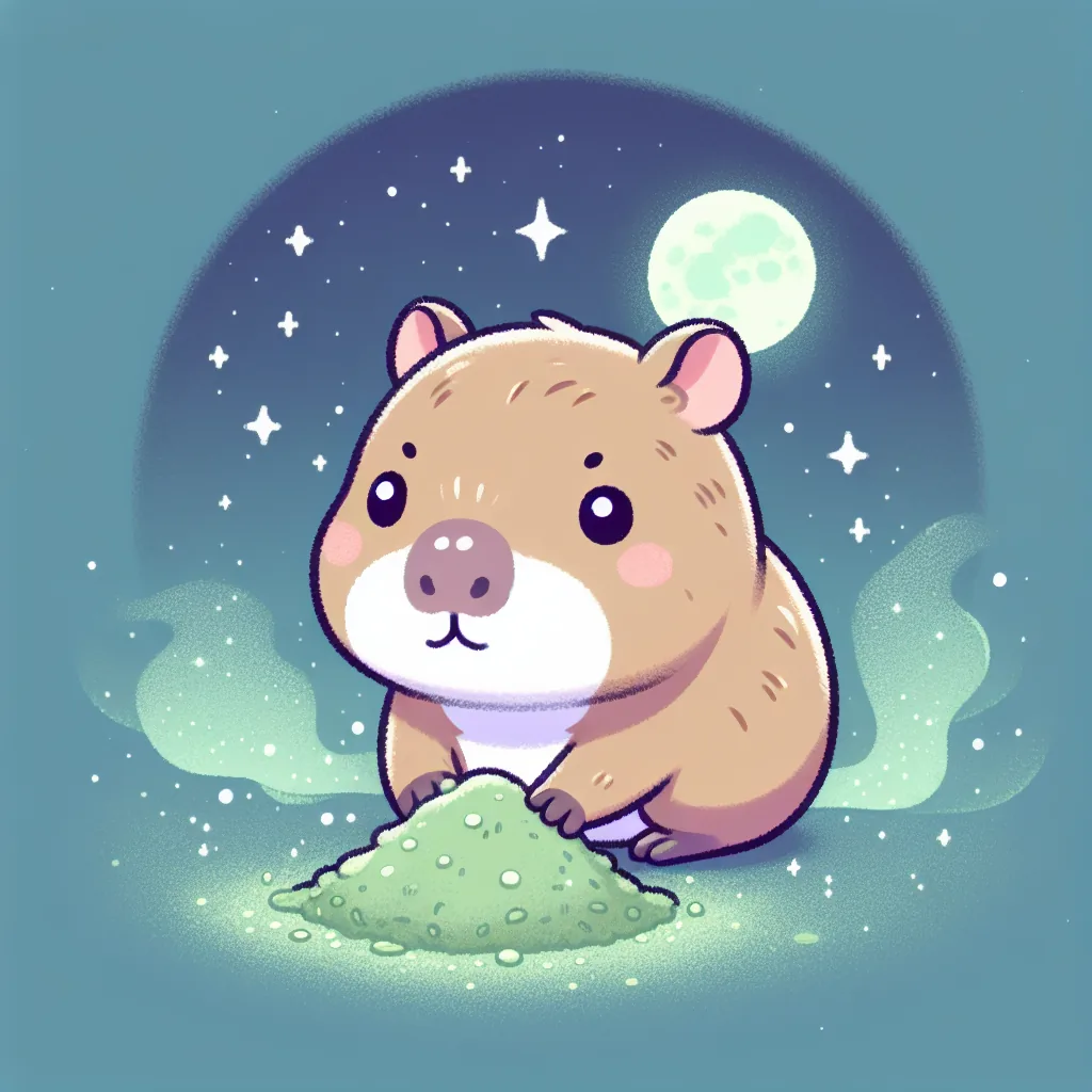 녹차 가루가 흩날리는 꿈의 의미와 해석