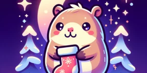 크리스마스 양말에 관한 꿈 해몽: 의미와 해석 크리스마스 양말 꿈 可愛いカワウソのイラスト 夢占い