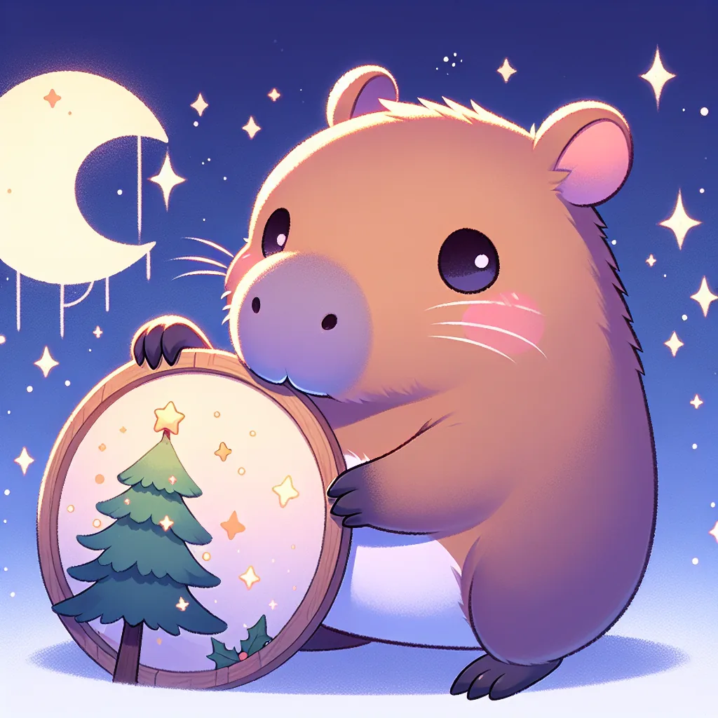 크리스마스 트리가 반짝이는 꿈: 길몽 해석과 의미